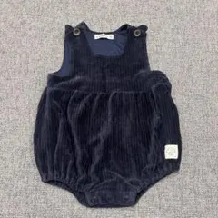 コーデュロイ ロンパース