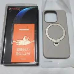 TORRAS UPRO CASE iPhone 15 Pro用ミルクティー色