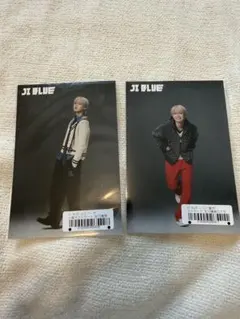 JI BLUE 景色 白岩瑠姫 ネオウィング ポストカード 2枚セット