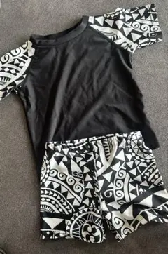 男の子　水着　上下セットアップ