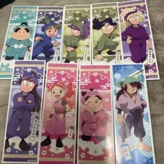忍たま乱太郎　ロングステッカー9枚セット
