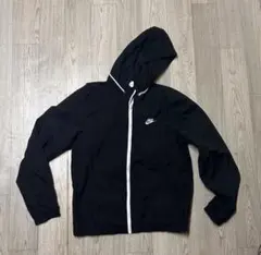 Nike フード付きナイロンジャケット ブラック