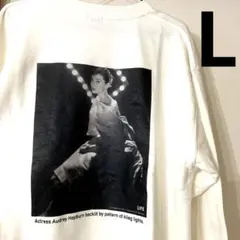 ✅オードリーヘップバーン スウェット L メンズ