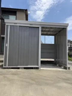 야외 강철 저장 창고 차고