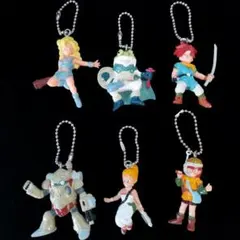 k0306-21☆未使用 希少 クロノトリガー クロノスイング キーホルダー6