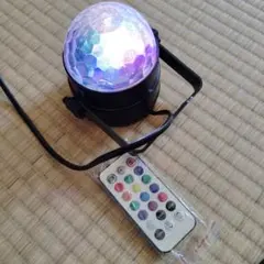 多色ディスコライト リモコン付き