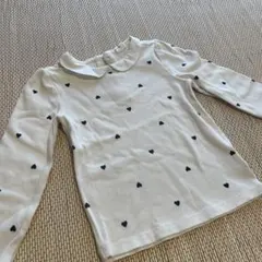 baby GAP ハート 襟付きトップス　4y