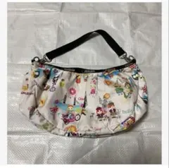 レスポートサック　イッツアスモールワールド　ポーチバッグ　ディズニー