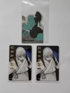 呪術廻戦 裏梅 呪術廻戦展 クリアカード ダイカットステッカー