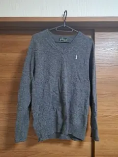 EAST BOY グレー Vネック カーディガン プリーツスカートサイズ9