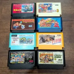 ジャンク　ファミコン ソフト セット 人気ゲーム　8本セット