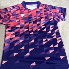 VICTAS 卓球ウェア Sサイズ 三角形パターン