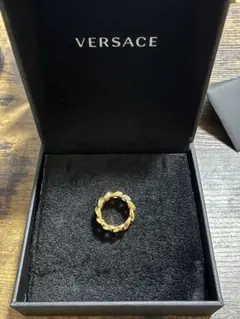 VERSACE ヴェルサーチェ グレカチェーン リング 17号 箱付きのサムネイル
