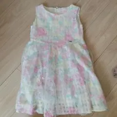 mezzo piano 花柄ノースリーブワンピース 120