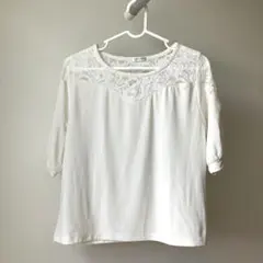 ブラウス　レース