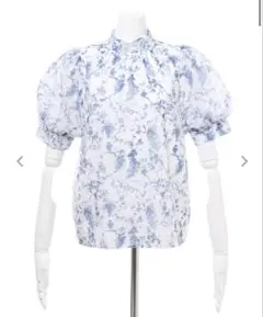 INGNI 2WAY花柄シアー ボウタイブラウスのサムネイル