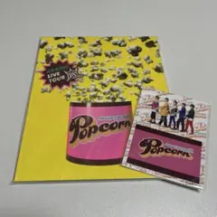 嵐/ARASHI LIVE TOUR Popcorn パンフレット&ステッカー