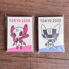 東京オリンピック2020記念品ミニメモ帳2冊セットのサムネイル