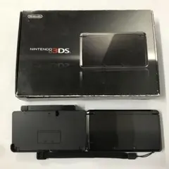 Nintendo 3DS コスモブラック　本体　外箱　充電スタンド