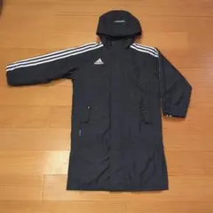 adidas ベンチコート 黒　130サイズ