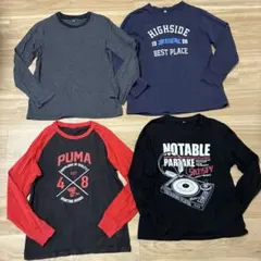 160㎝長袖Tシャツ4枚セット♪150puma