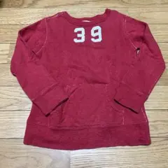 デニムアンドダンガリー ポケット付きスウェット　120