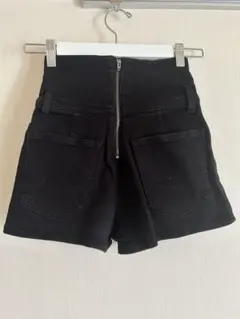 EMODA ブラック ハイウエストショートパンツ サイズ0 エモダ