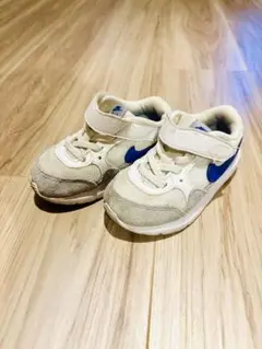 Nike キッズ スニーカー ホワイト/ブルー　14cm