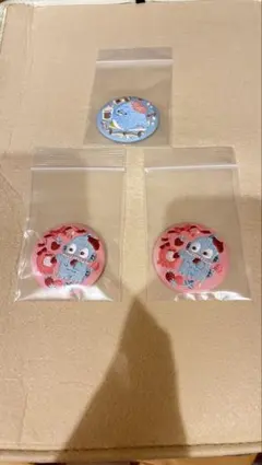 サンリオ 刺繍 缶バッジ《本日のみ最終値下げ》