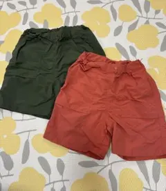 【美品】ユニクロ UNIQLO 半ズボン2枚セット 120サイズ
