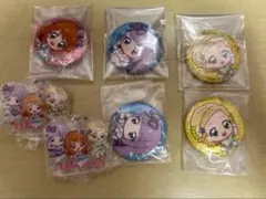アイカツ　プリパラ　あそーと　ガチャ　アクリルチャーム　缶バッジ