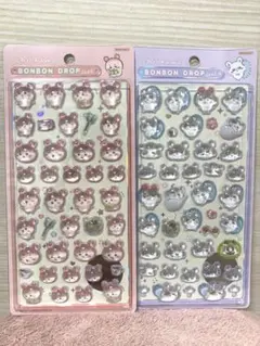 ちいかわ ボンボンドロップシール第2弾 モモンガ 古本屋 カニ