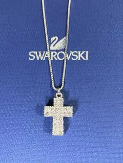 SWAROVSKI スワロフスキー ストーン　クロス ネックレス