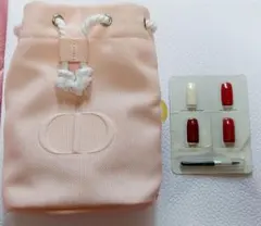 ディオール ピンク 巾着 ノベルティ リップサンプルセット
