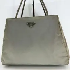 プラダ　三角ロゴ　ナイロン　ハンドバッグ　338