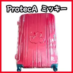 ProtecA 赤 ミッキー キャリーケース ディズニー ガラガラ 旅行 鞄のサムネイル