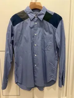 VISVIM シャツ 2 ALBACORE サックスブルー エルボーパッチ - メルカリ