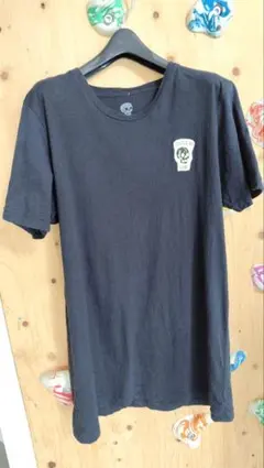 CLEATS UP CLUB スカルロゴ Tシャツ L 黒　半袖