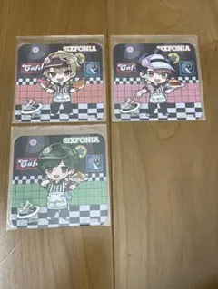 SIXTONIA カフェイラスト 3枚セット