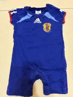 adidas JFA サッカー日本代表 ベビーロンパース ブルーのサムネイル