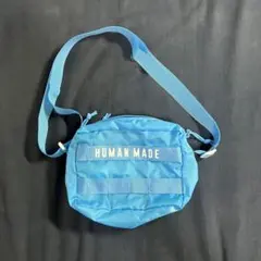 最終価格 HUMAN MADE ナイロンショルダーバッグ ライトブルーのサムネイル
