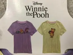 （38）プーさん Tシャツ 2枚セット 110-120㎝