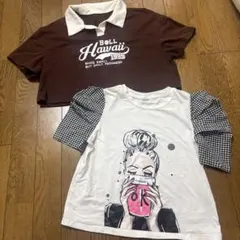キッズ　女の子　 Tシャツセット 140
