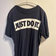 NIKE Tシャツ ネイビー JUST DO IT.サイズＳ