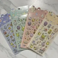 ポケモン　3Dシール　ボンボンドロップシール　ポケピース