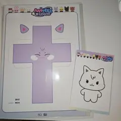 ATEEZ aniteez popup 入場特典 塗り絵 サンドキ サン - メルカリ