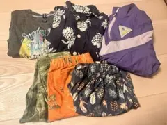 キッズ服セット 男の子　トロピカル柄など　まとめ売り