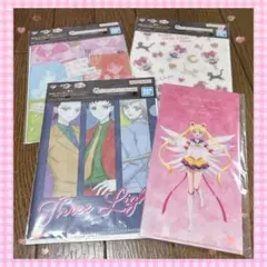 セーラームーン 一番くじクリアファイルHANABIYORI スターライツ セット