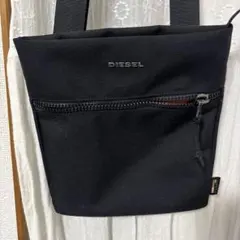 DIESEL ブラック ショルダーバッグ