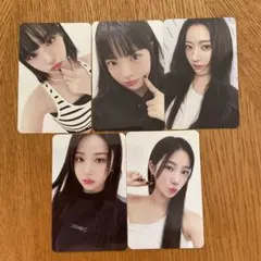 Le sserafim unforgiven shopee 特典トレカ　コンプ